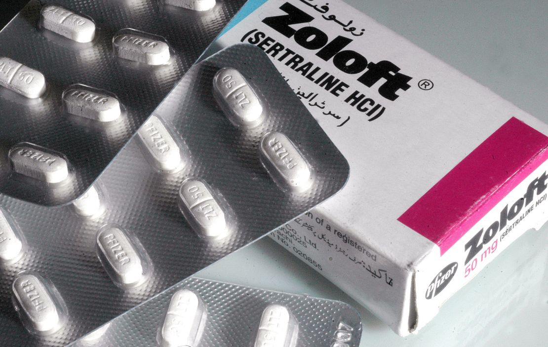 Sertraline, sold under the brand name Zoloft, is a common SSRI.