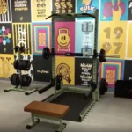 McFit gym with new strength training equipment